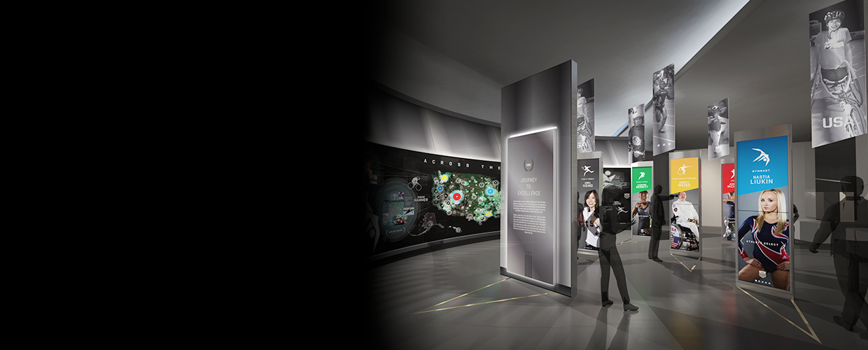 U.S. Olympic Museum Rendering Interior
