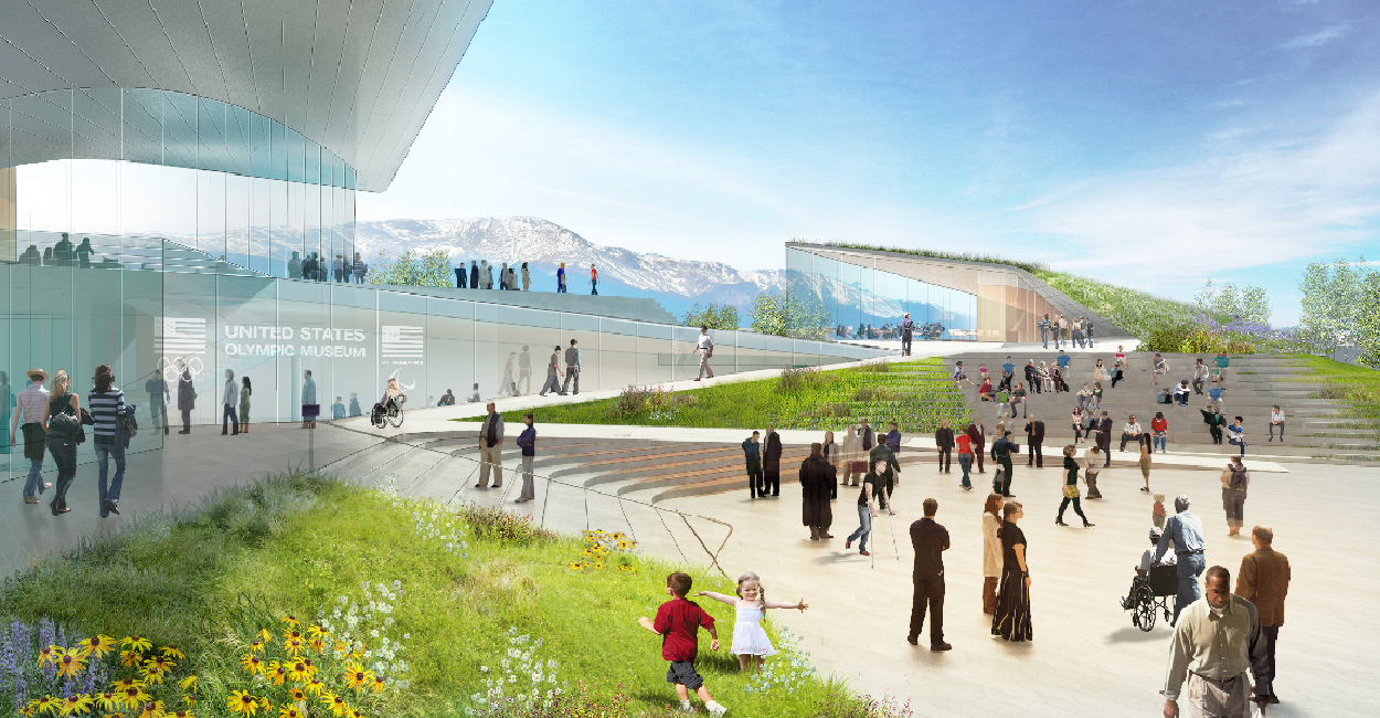 U.S. Olympic Museum Rendering Summer