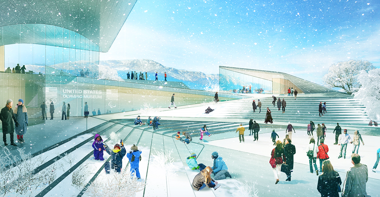 U.S. Olympic Museum Rendering Winter